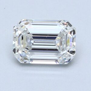 Natural 1.69 Carat E VS2 Emerald Diamond