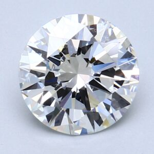 Natural 2.02 Carat H VS1 Round Diamond