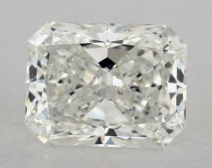 Natural 2.17 Carat H VS1 Radiant Diamond