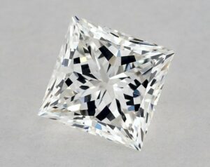 Natural 1.22 Carat G VVS2 Princess Diamond