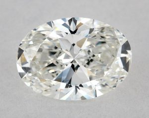 Natural 1 Carat G VVS2 Oval Diamond