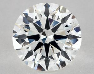 Natural 2.03 Carat H SI1 Round Diamond