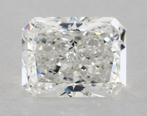 Natural 1.24 Carat H VVS1 Radiant Diamond