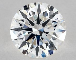 Natural 1.84 Carat H SI1 Round Diamond