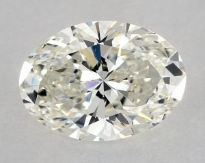 Natural 1.51 Carat K VS2 Oval Diamond