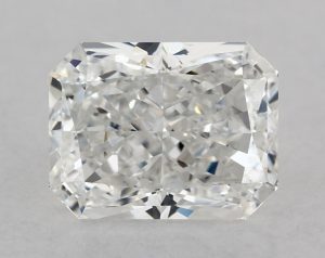 Natural 1 Carat F SI1 Radiant Diamond