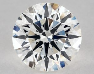 Natural 3.53 Carat I SI2 Round Diamond