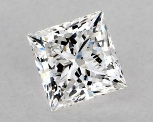 Natural 1.12 Carat E SI1 Princess Diamond