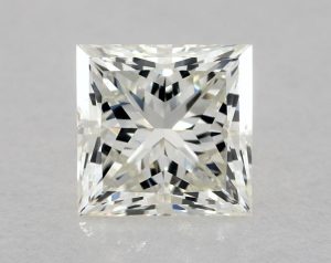 Natural 1.06 Carat K VS1 Princess Diamond