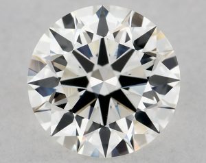 Natural 1.07 Carat H VVS2 Round Diamond