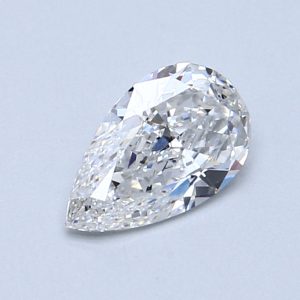 Natural 0.84 Carat E SI2 Pear Diamond