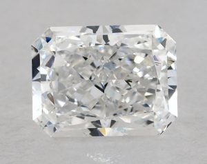 Natural 1 Carat E SI1 Radiant Diamond