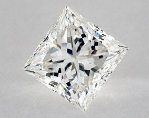 Natural 5.04 Carat H VS2 Princess Diamond