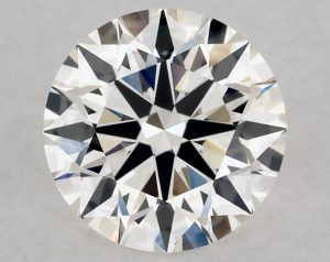 Natural 1 Carat I VVS2 Round Diamond