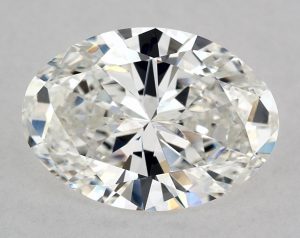 Natural 2 Carat G VS1 Oval Diamond