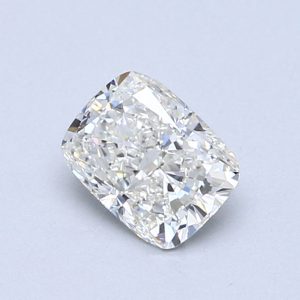 Natural 0.9 Carat H SI1 Cushion Diamond