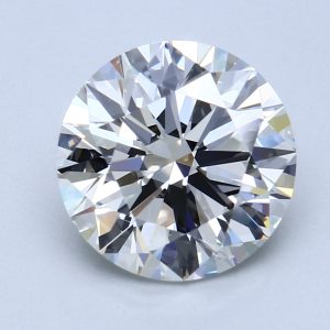 Natural 4.14 Carat I VS1 Round Diamond