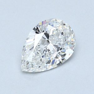 Natural 0.71 Carat F VVS2 Pear Diamond