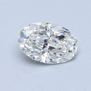 Natural 0.9 Carat G VVS2 Oval Diamond
