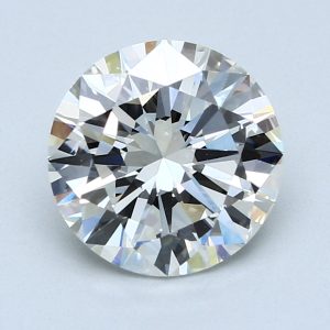 Natural 3.06 Carat I VS2 Round Diamond