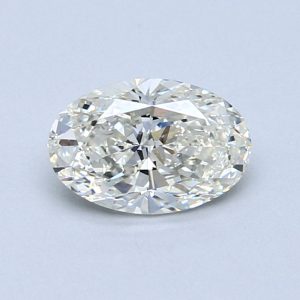 Natural 1.01 Carat J VS2 Oval Diamond