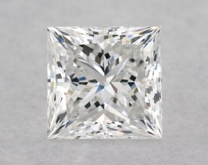 Natural 1.01 Carat E VS1 Princess Diamond