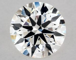 Natural 1.69 Carat H IF Round Diamond