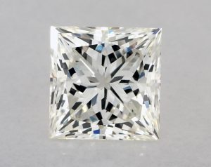 Natural 1.93 Carat J VS1 Princess Diamond