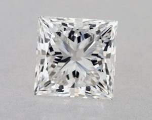 Natural 1.11 Carat F VVS1 Princess Diamond