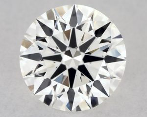 Natural 1.05 Carat H VVS2 Round Diamond