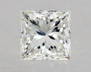 Natural 1.55 Carat J VVS1 Princess Diamond
