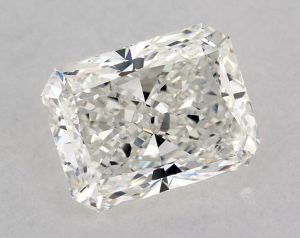 Natural 1.22 Carat I VVS2 Radiant Diamond