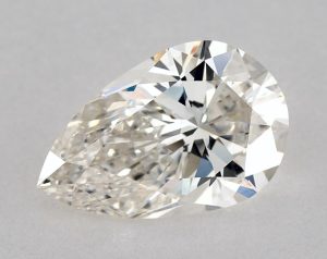 Natural 1.74 Carat J IF Pear Diamond