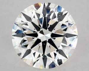 Natural 2.44 Carat J SI2 Round Diamond