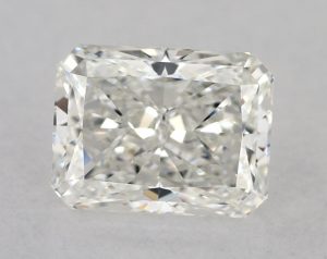 Natural 1.32 Carat H VVS1 Radiant Diamond