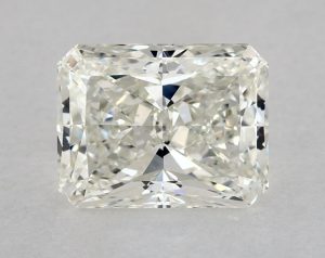 Natural 1.57 Carat J VS1 Radiant Diamond