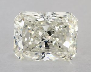 Natural 4.02 Carat L SI1 Radiant Diamond