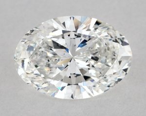 Natural 1.99 Carat F SI1 Oval Diamond