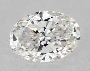 Natural 1.7 Carat F SI1 Oval Diamond