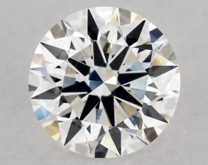 Natural 1.01 Carat H VS1 Round Diamond