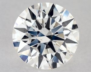 Natural 1.71 Carat G SI1 Round Diamond
