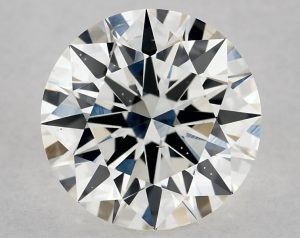 Natural 2.51 Carat G SI1 Round Diamond