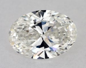 Natural 1.53 Carat H VS1 Oval Diamond