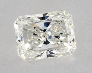 Natural 1 Carat J VVS1 Radiant Diamond
