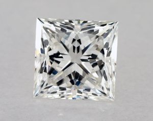 Natural 1.3 Carat H VS2 Princess Diamond