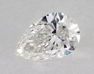 Natural 1.53 Carat H SI2 Pear Diamond